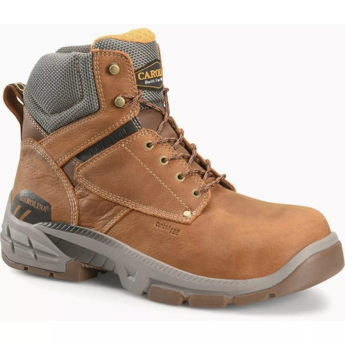 Carolina Duke Men's 8D Brown Composite Toe Work Boots - photo 3