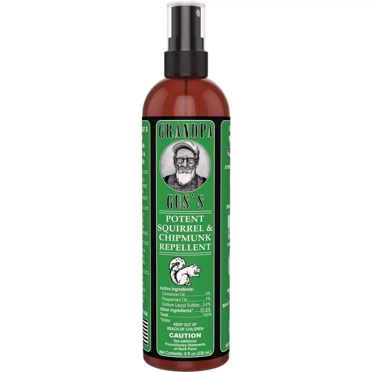 Grandpa Gus's 8 Oz. Pump Spray Squirrel & Chipmunk Repellent