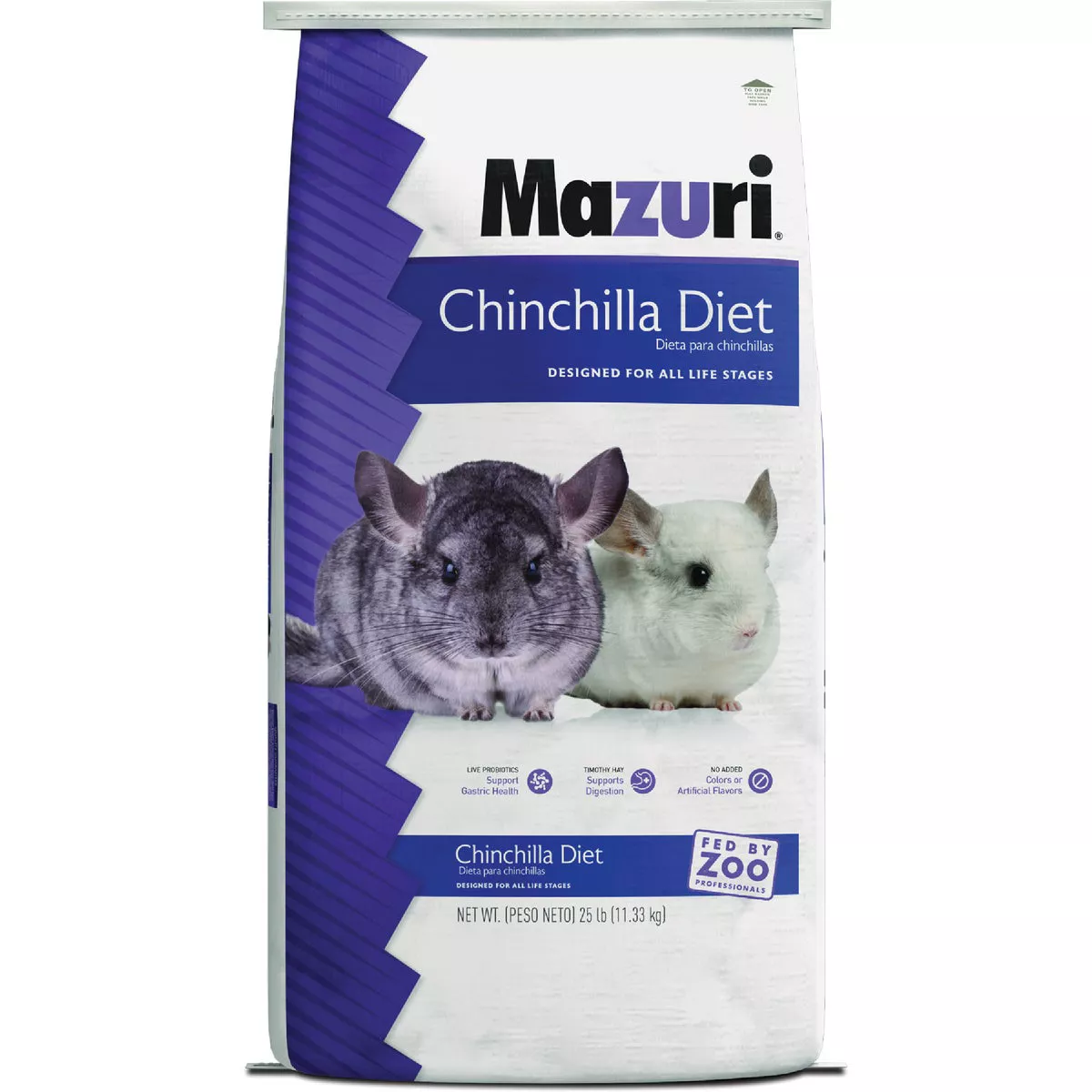 Mazuri 25 Lb. Chinchilla Diet Food
