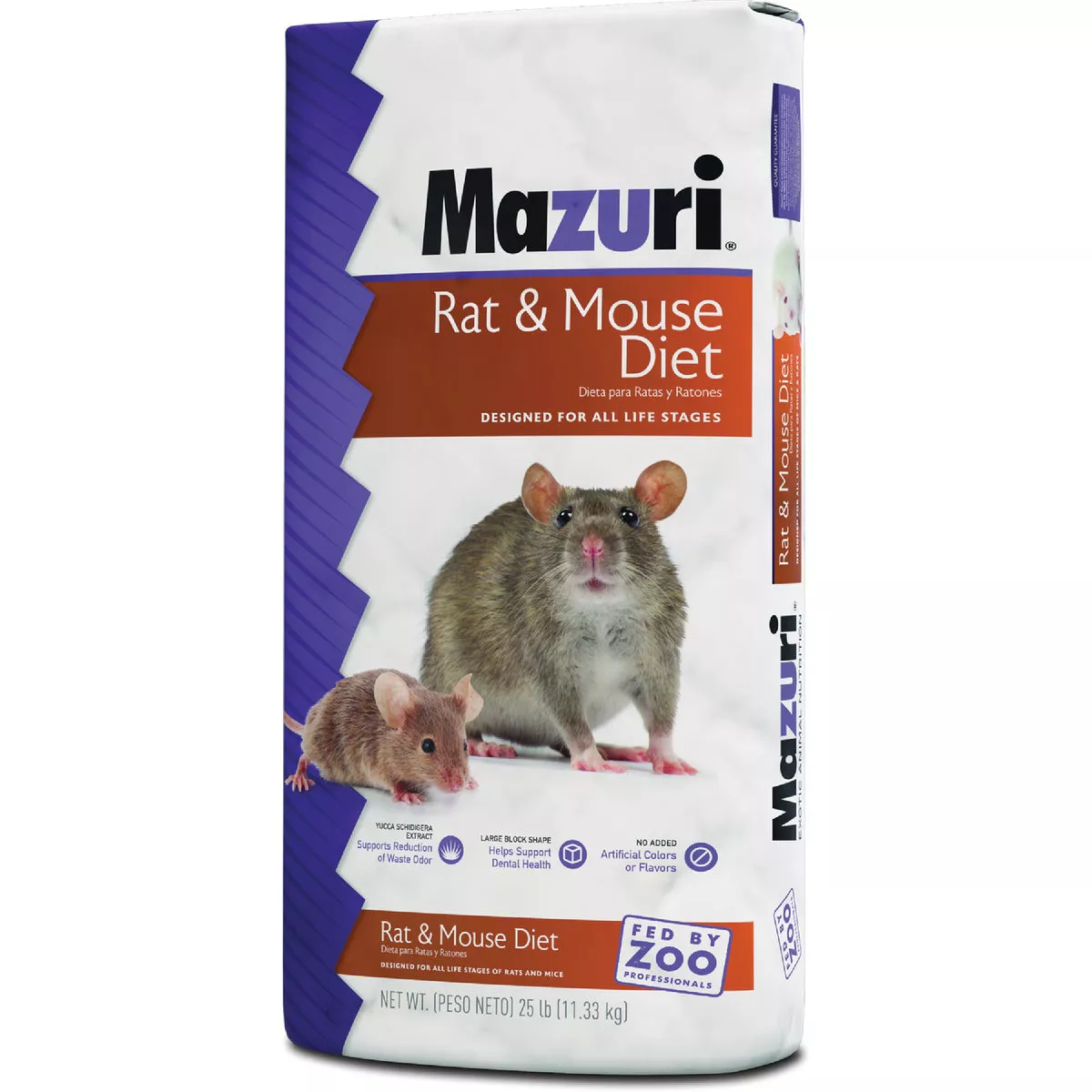 Mazuri 25 Lb. Rat & Mouse Food