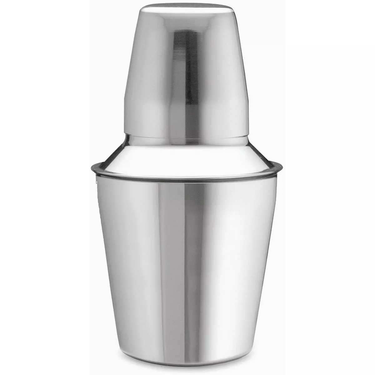 TableCraft 8 Oz. Stainless Steel Compact Bar Shaker (3-Piece)