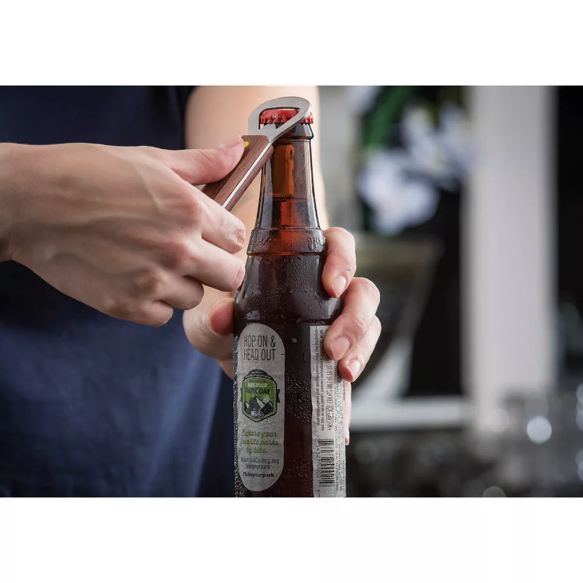 TableCraft Magnetic Stainless Steel Bottle and Can Opener - photo 2