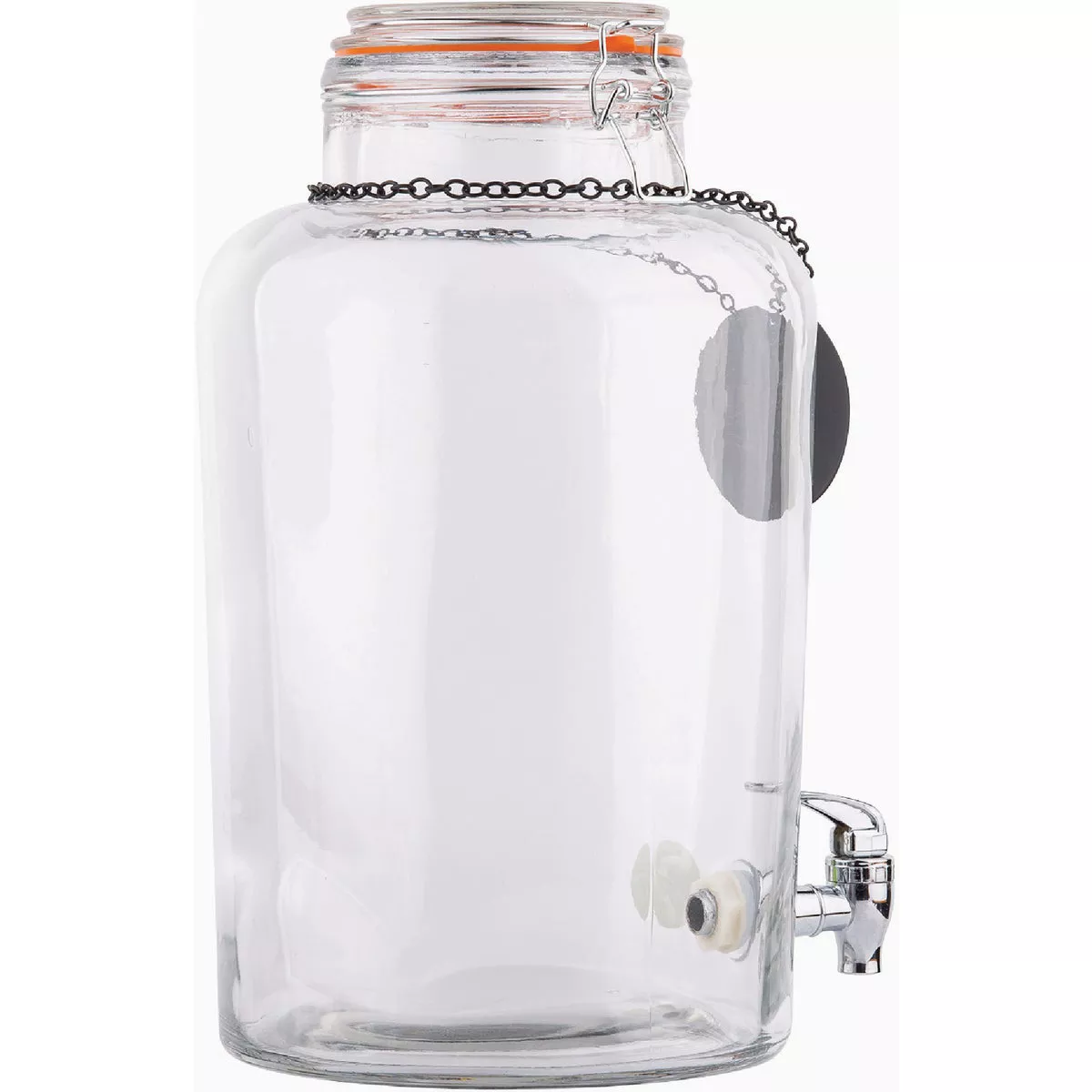 TableCraft 2.5 Gal. Glass Rustic Country Beverage Dispenser - photo 2