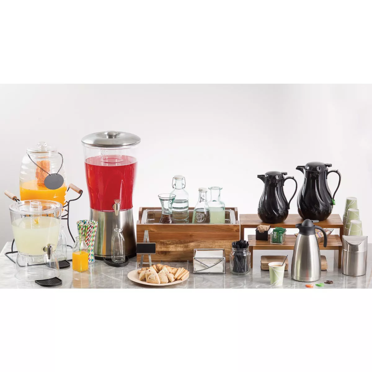 TableCraft 2.5 Gal. Glass Rustic Country Beverage Dispenser - photo 3