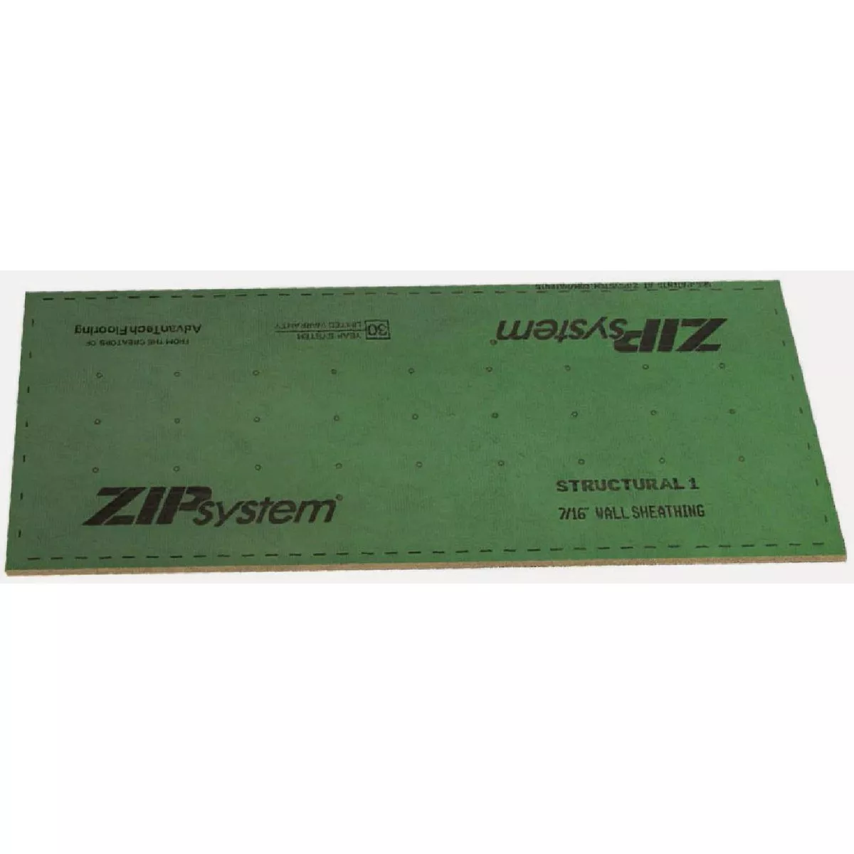 ZIP System 7/16 In. x 4 Ft. x 9 Ft. Tongue & Groove OSB Sheathing