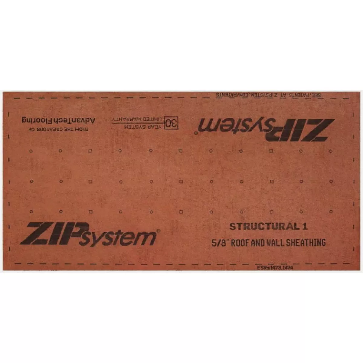 ZIP System 5/8 In. x 4 Ft. x 8 Ft. Tongue & Tongue OSB Sheathing - photo 2