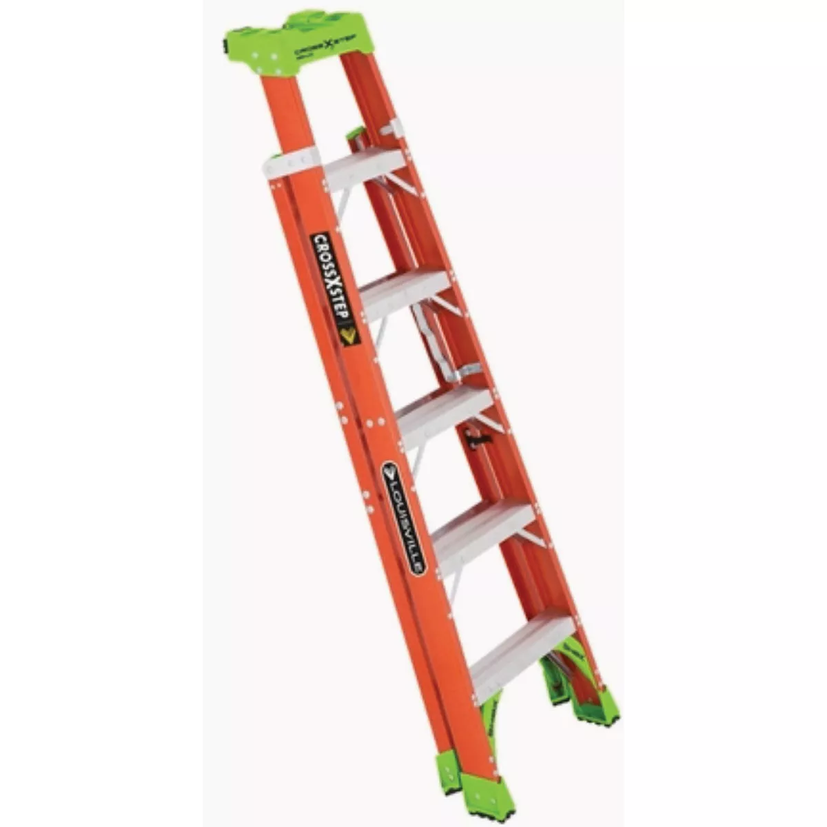 Louisville Ladder 6' Fiberglass Step to Leaning Ladder TIA, 300 Lb. Rated
