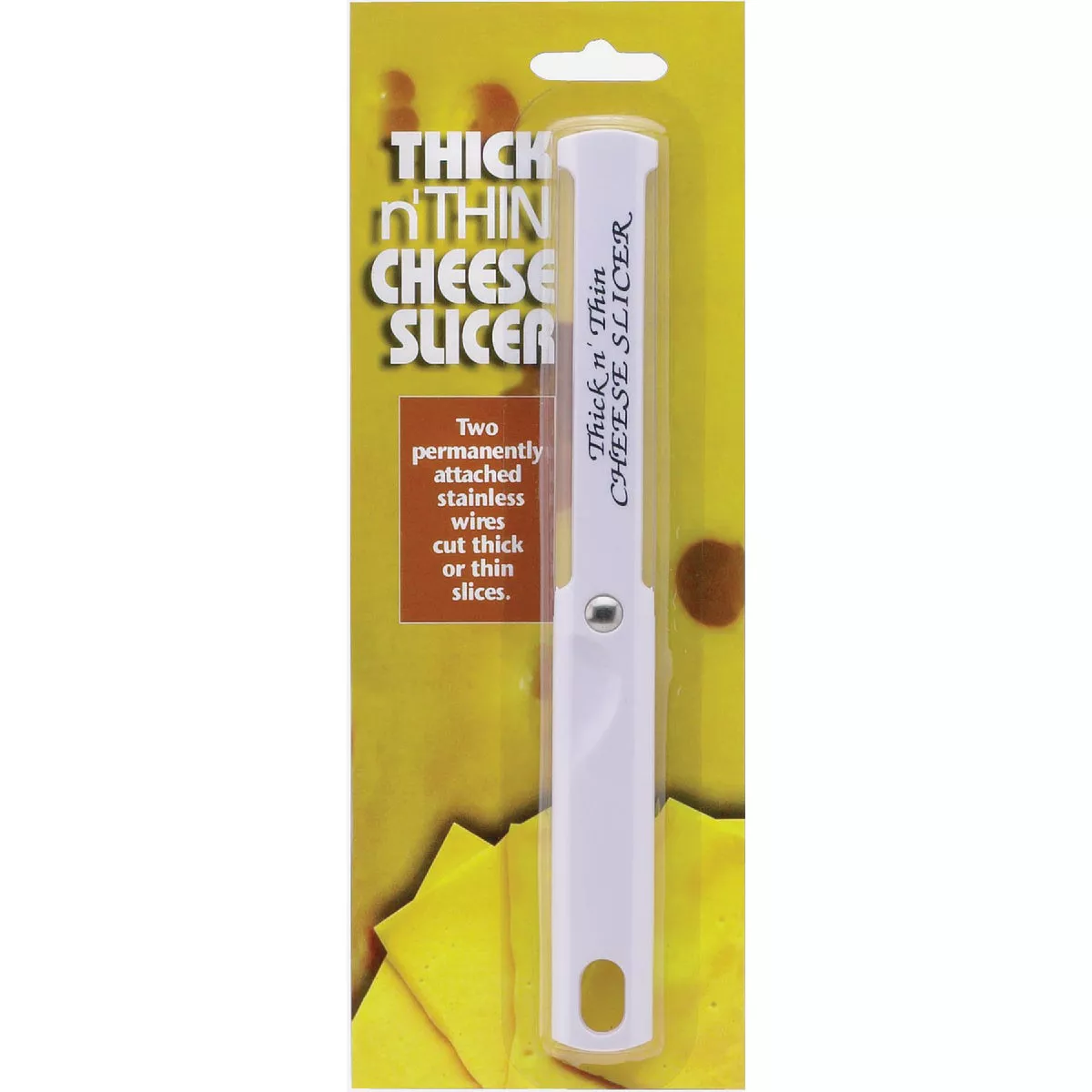 Thick N Thin Stainless Steel/Plastic Cheese Slicer