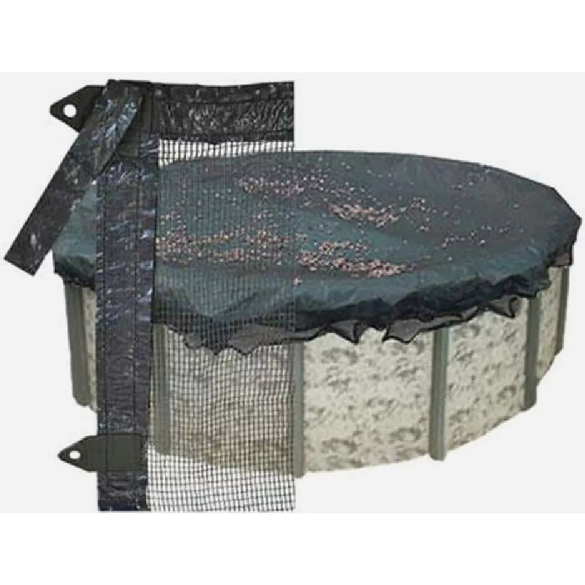 GPC Winter Covers 21 Ft. Round Leaf Guard for Above Ground Pool