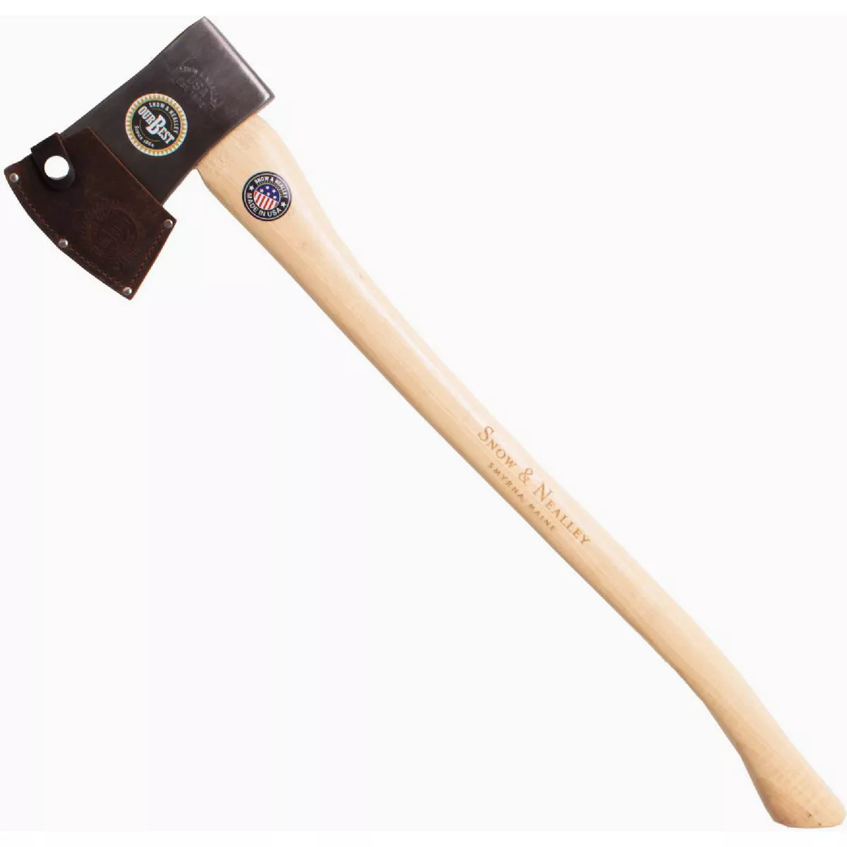 Snow & Nealley Single Bit 28 In. Axe with Hickory Handle