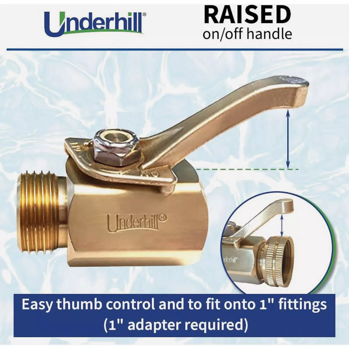 Underhill Garden Hose Shut Off Valve- - photo 2