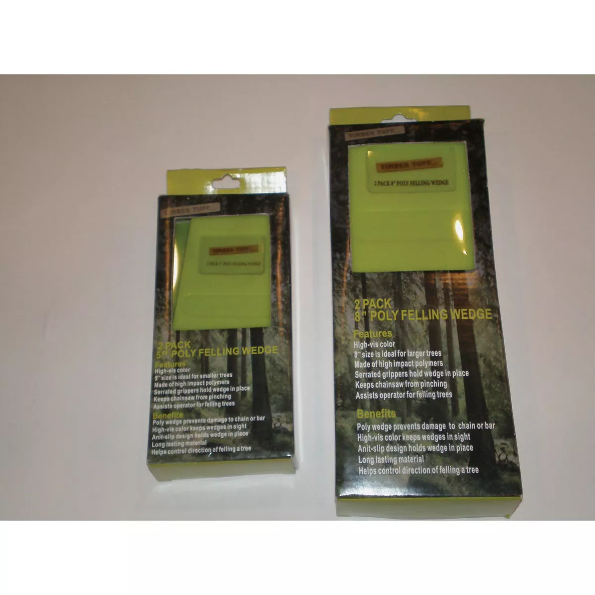 Timber Tuff 8" Felling Wedge (2 Pack)- - photo 2
