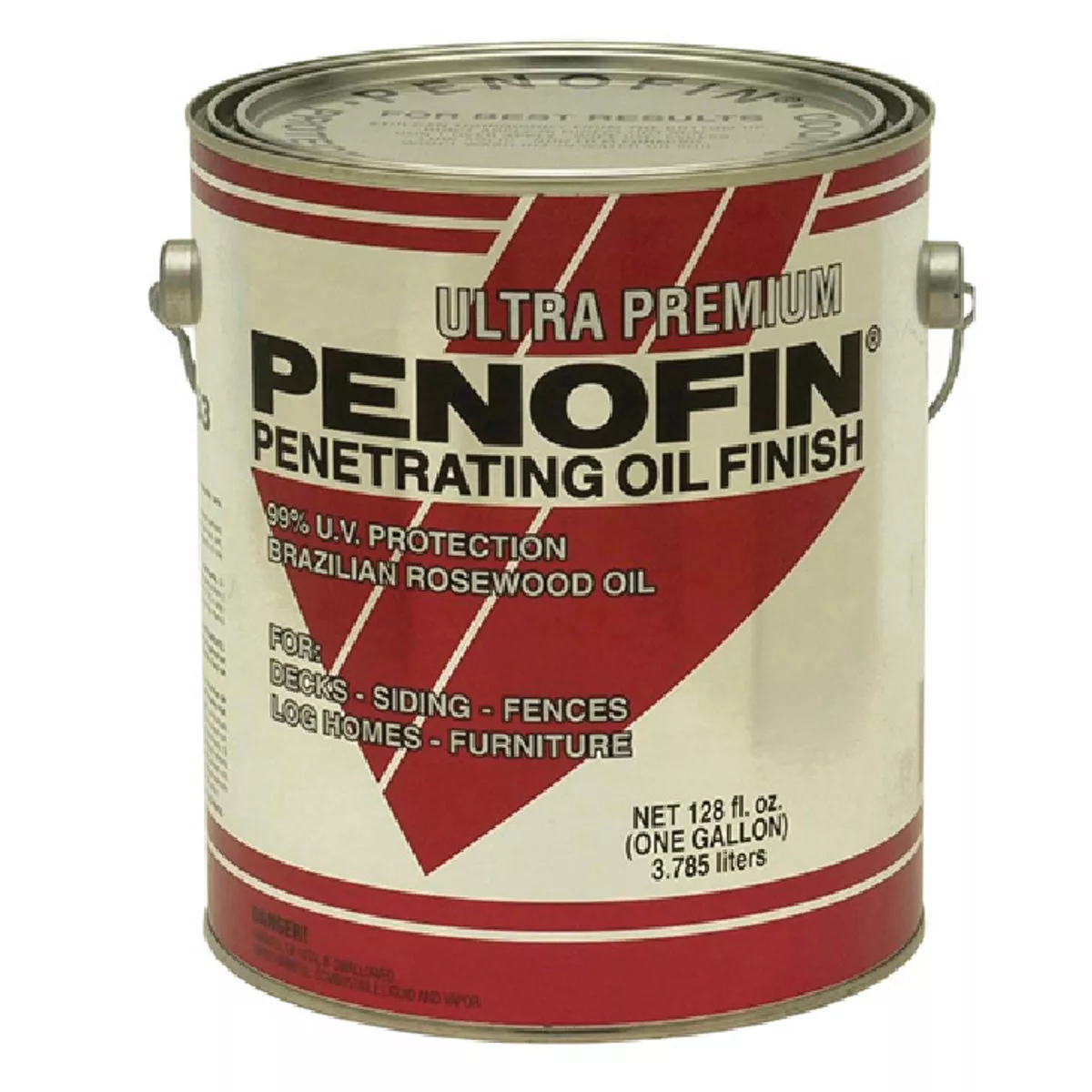 Penofin Red Label Ult Prem (One Coat) Cedar Exterior Stain, 1 Gal., 328-914