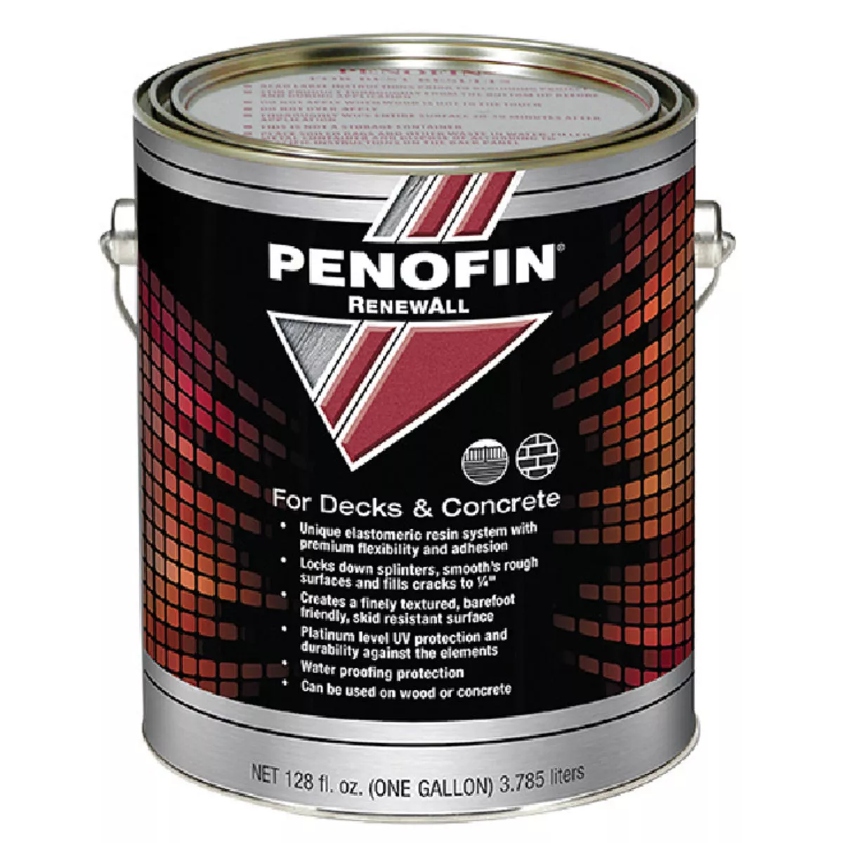 Penofin Renewal Adobe Deck and Concrete Paint, 1 Gal., 329-501 | True ...