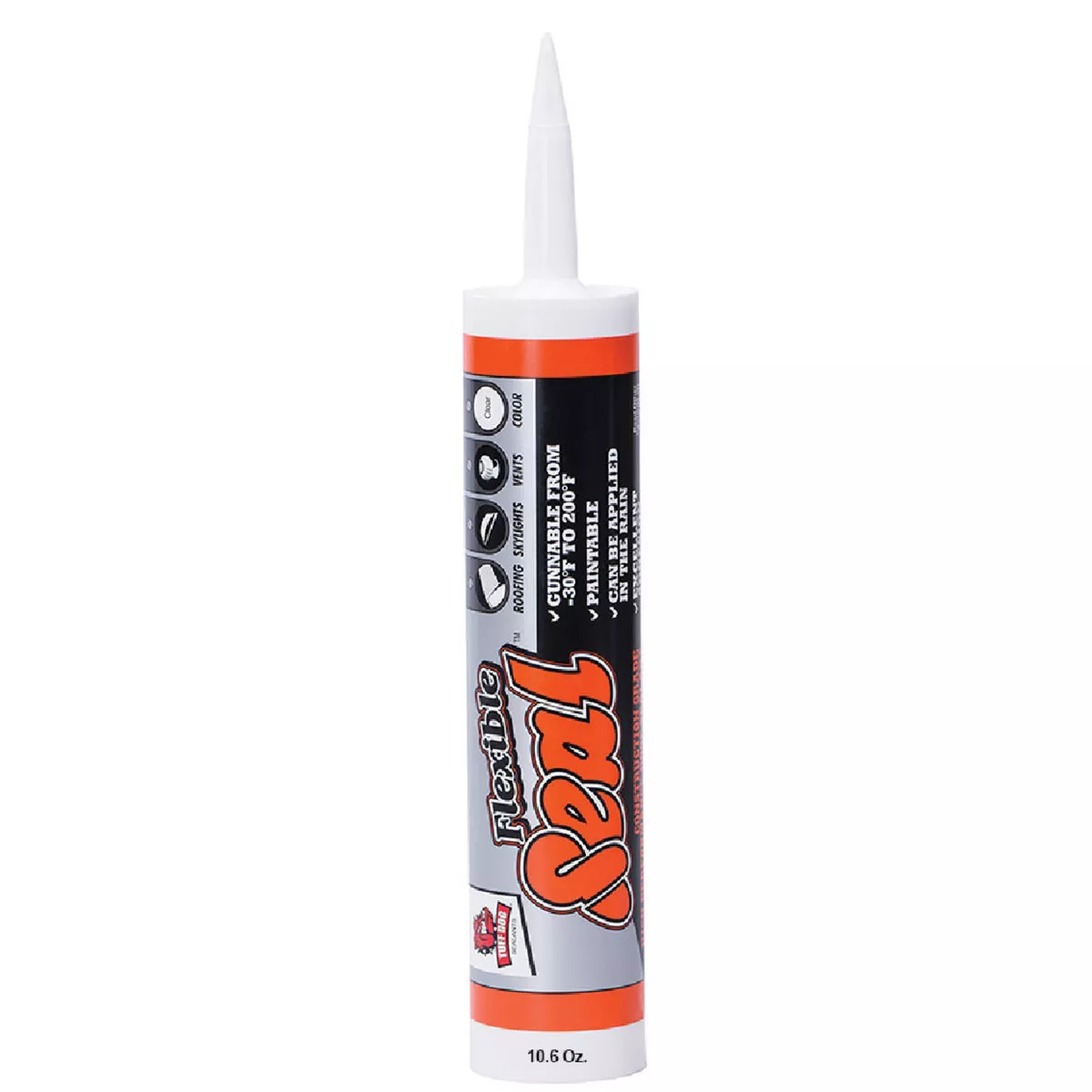 Flexible Seal 10.6 Oz. Clear Roof Cement & Patching Sealant, 152-017