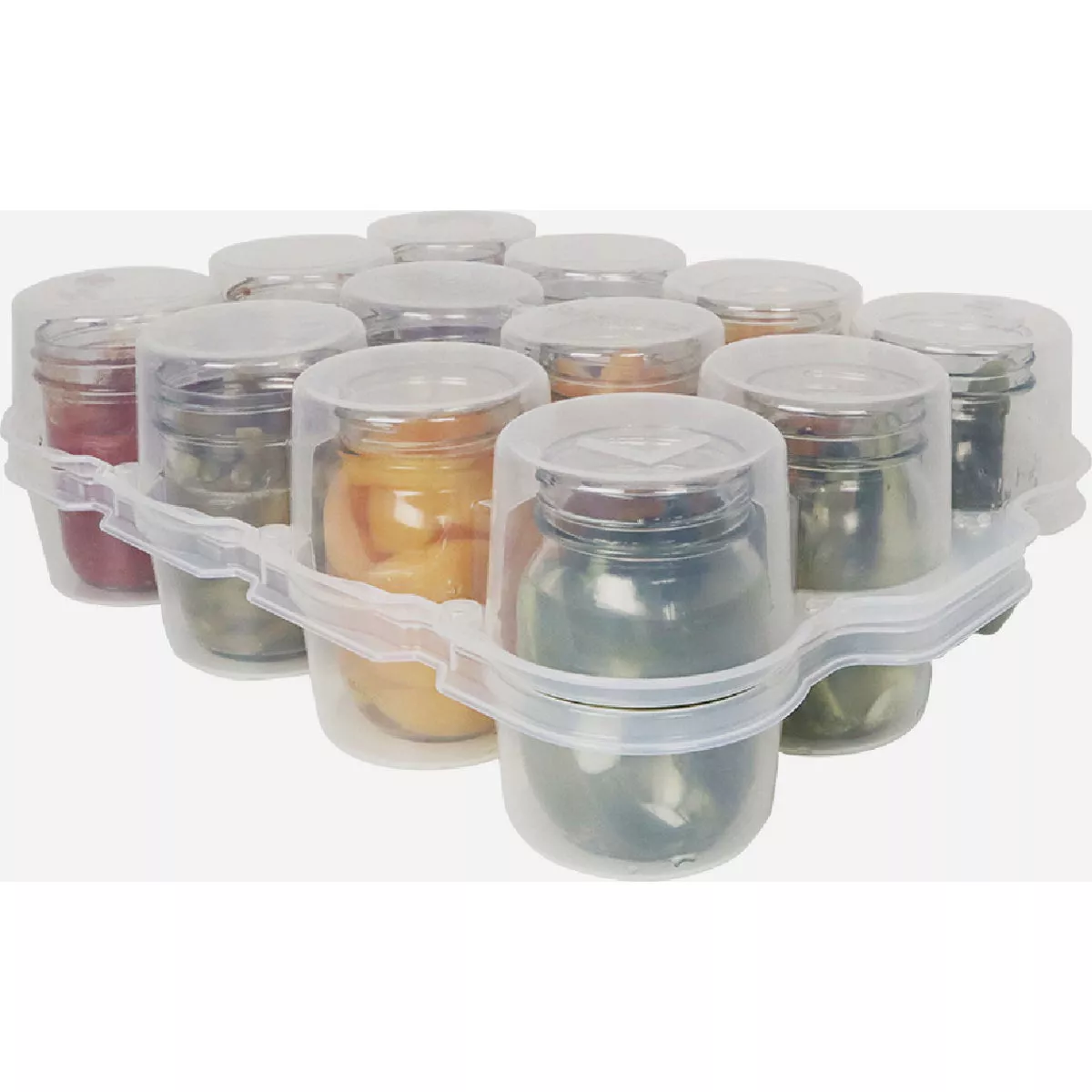 Roots & Harvest SafeCrate Quart Jar Storage Container (12 Jar Capacity)
