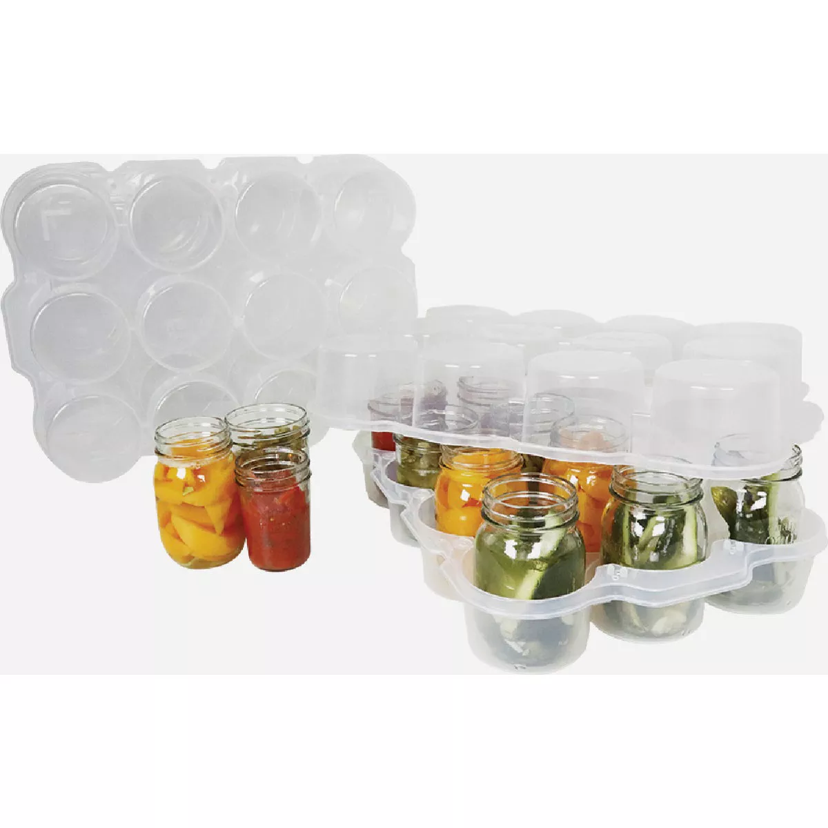Roots & Harvest SafeCrate Quart Jar Storage Container (12 Jar Capacity) - photo 2