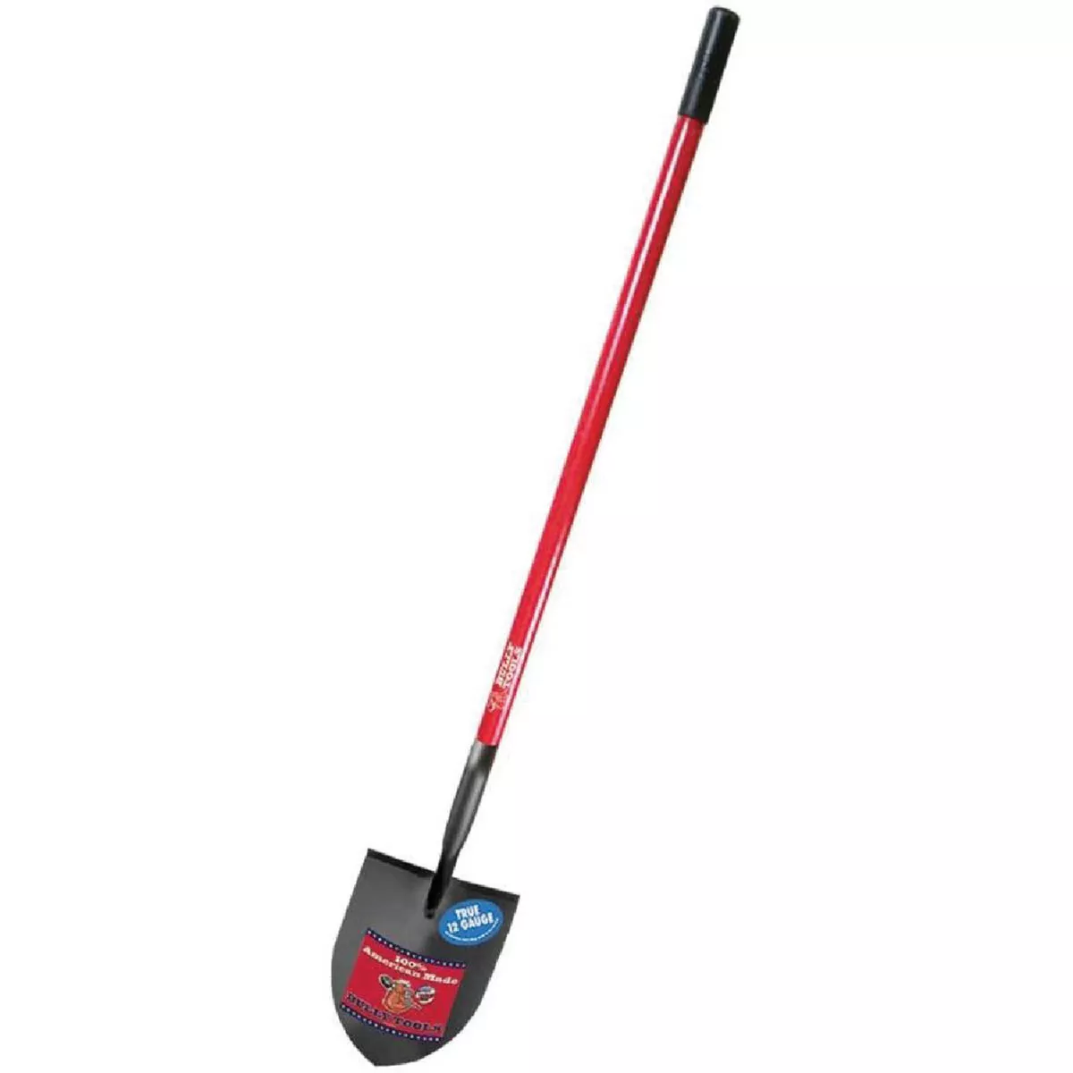 Bully Tools 48.5 In. Fiberglass Round Point Irrigation Shovel