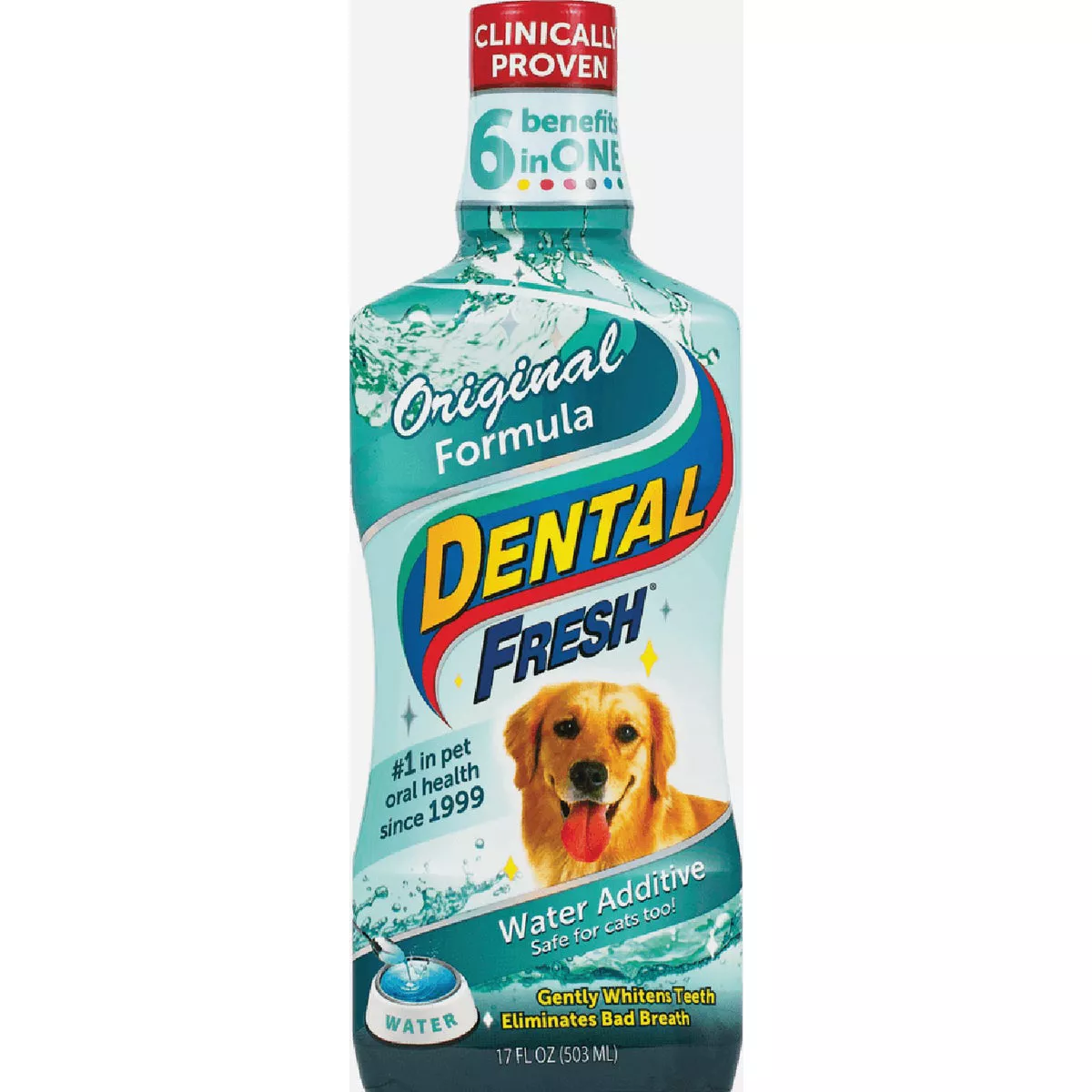 Dental Fresh 17 Oz. Original Formula Dental Rinse for Dogs & Cats