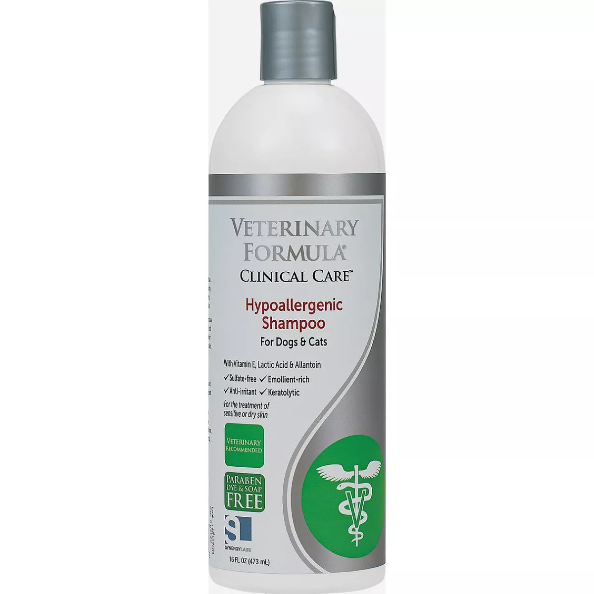 Veterinary Formula 16 Oz. Clinical Care Hypoallergenic Dog & Cat Shampoo