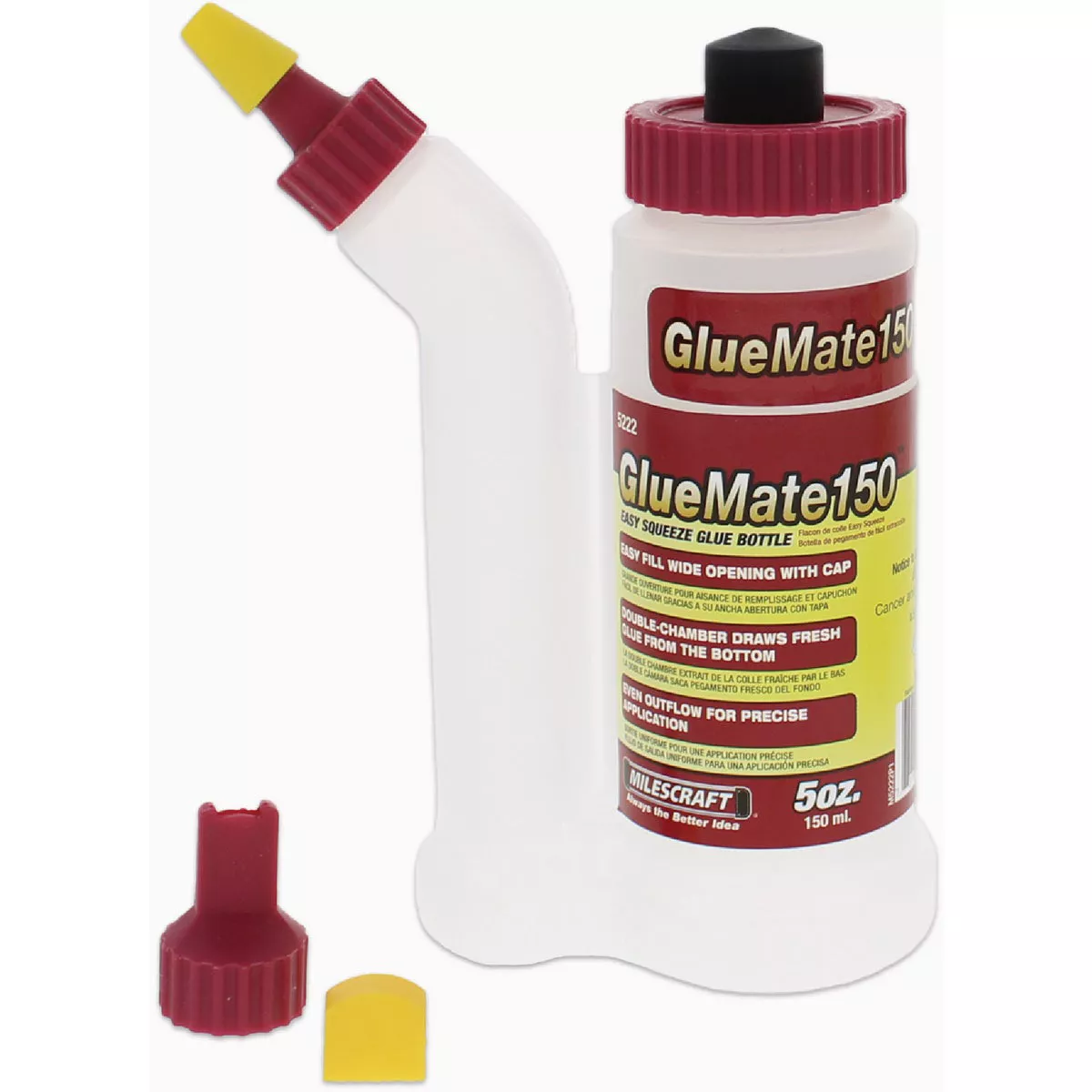 Milescraft GlueMater 5 Oz. Precision Wood Glue Bottle