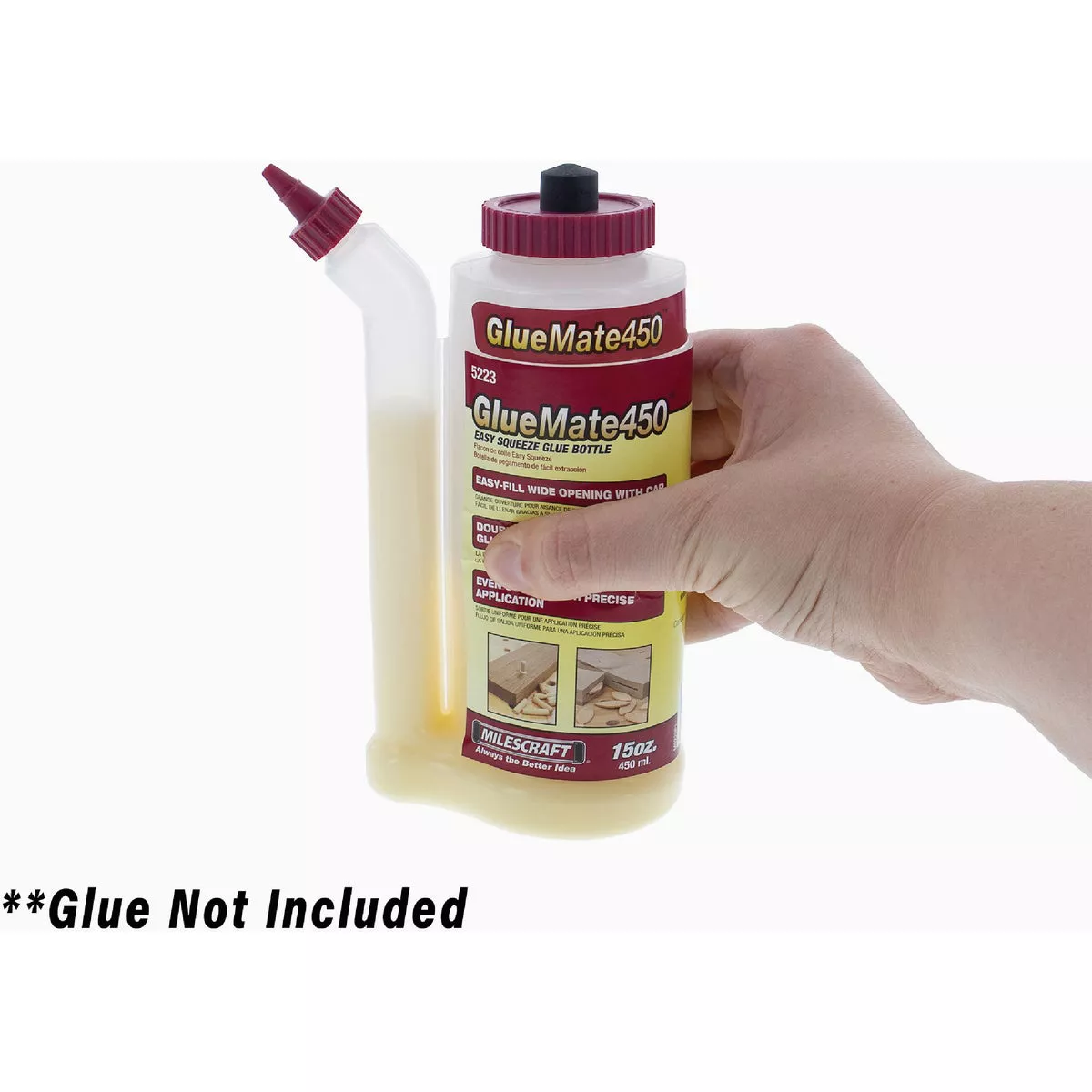 Milescraft GlueMate 15 Oz. Precision Wood Glue Bottle - photo 3
