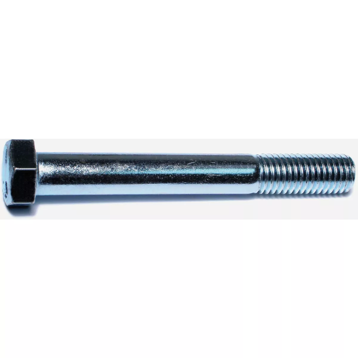 Midwest Fastener 1/2 In.-13 x 10 In. Green Rinsed Zinc Plated Grade 5 Steel Coarse Thread Hex Cap Screws (17 Ct.)-