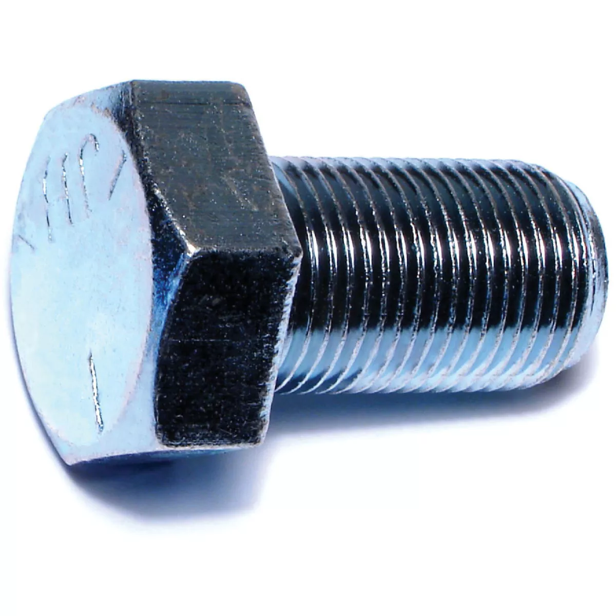 Midwest Fastener 7/8 In.-14 x 1-1/2 In. Zinc Plated Grade 5 Steel Fine Thread Hex Cap Screw