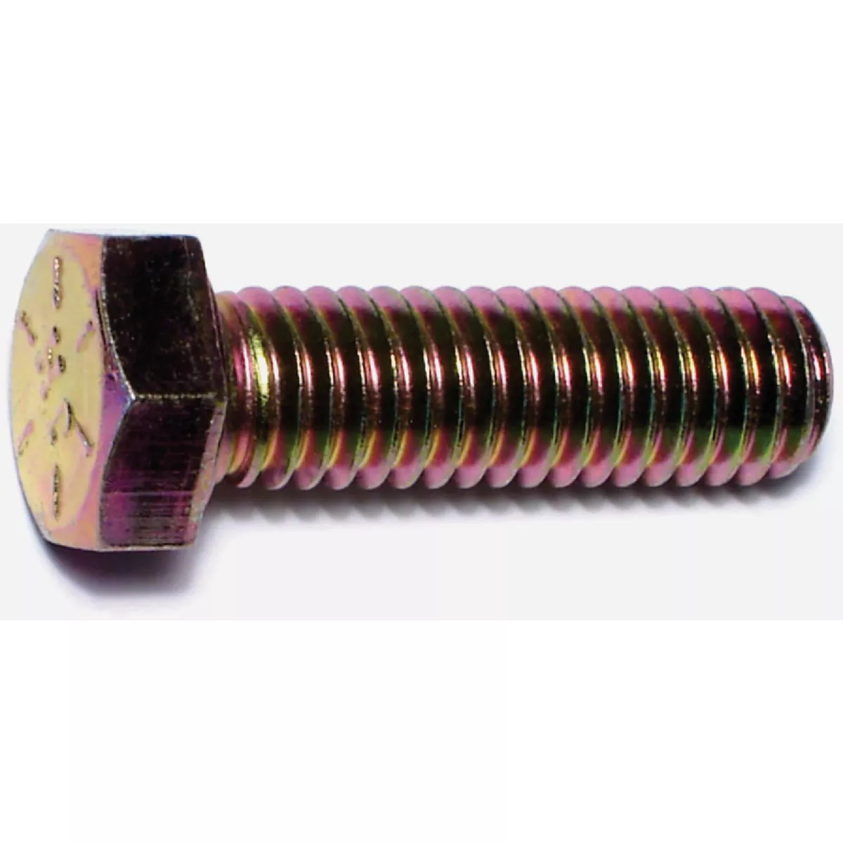 Midwest Fastener 3/8 In.-16 x 1-1/4 In. Zinc Plated Grade 8 Steel Coarse Thread Hex Cap Screw