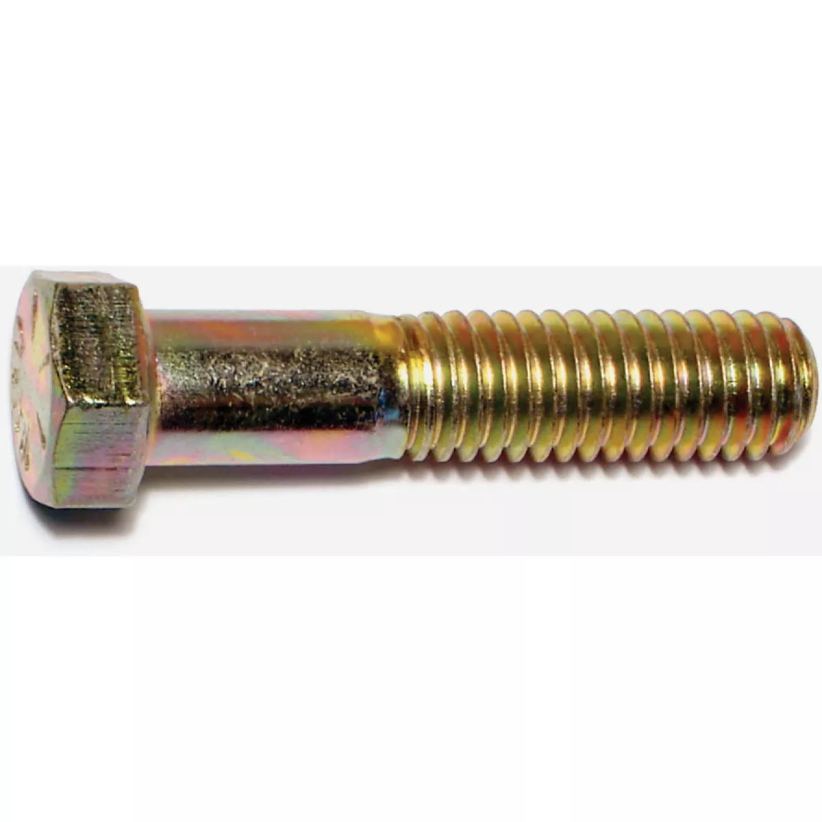 Midwest Fastener 7/16 In.-14 x 2 In. Zinc Plated Grade 8 Steel Coarse Thread Hex Cap Screw (25 Ct.)-