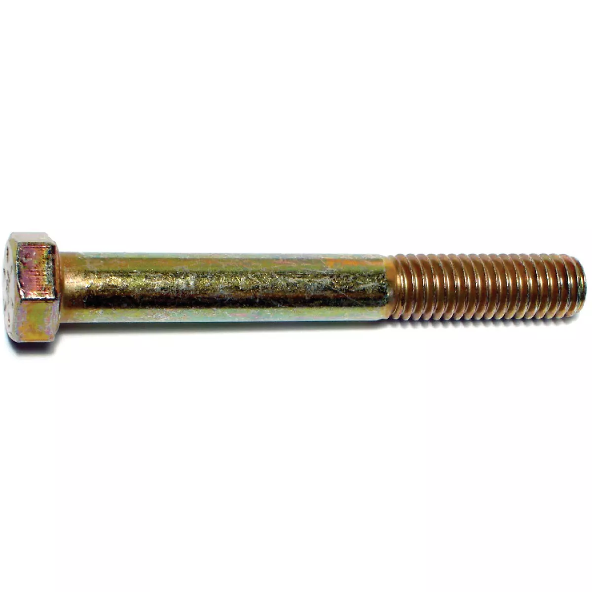 Midwest Fastener 7/16 In.-14 x 3-1/2 In. Zinc Plated Grade 8 Steel Coarse Thread Hex Cap Screw (10 Ct.)