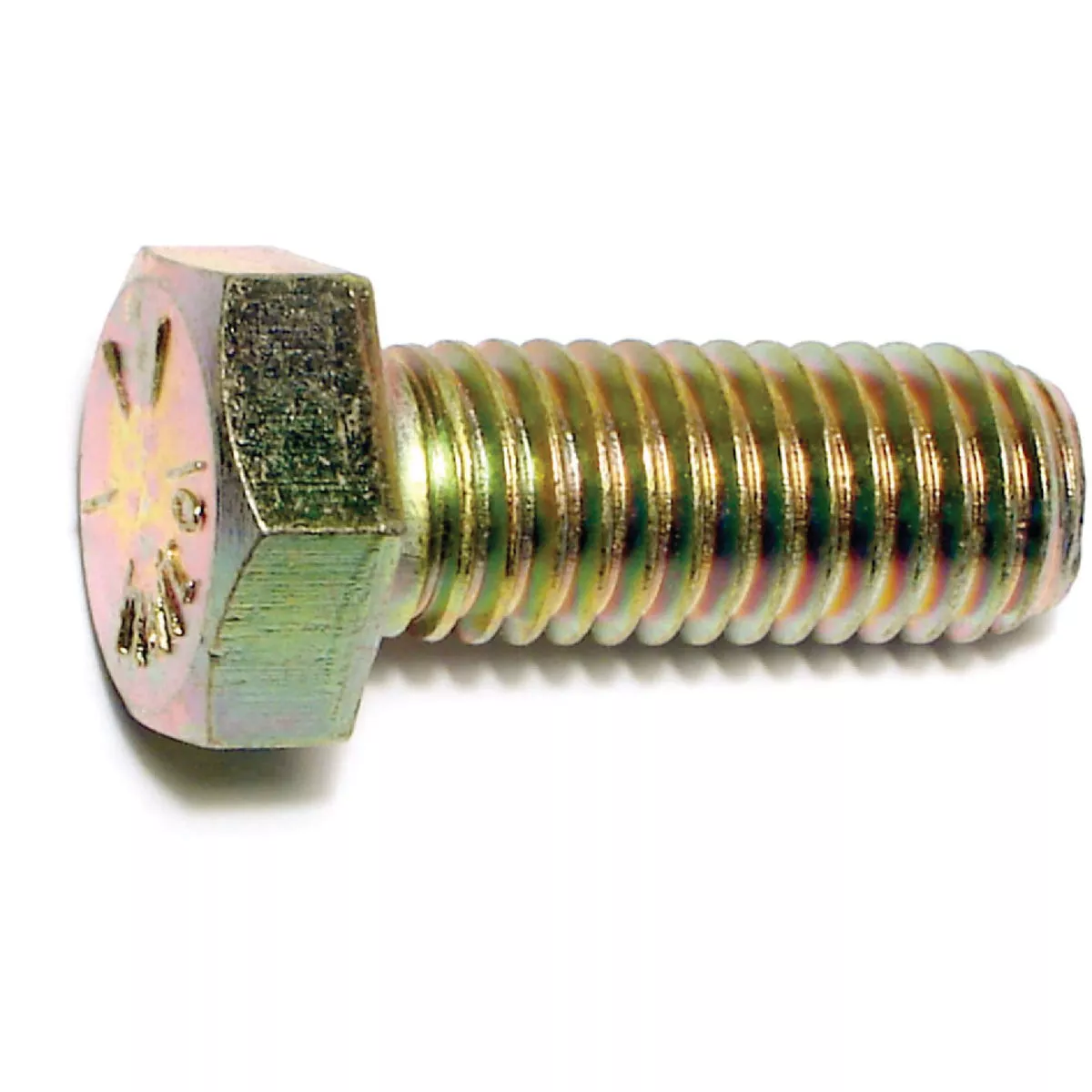 Midwest Fastener 1/2 In.-13 x 1-1/4 In. Zinc Plated Grade 8 Steel Coarse Thread Hex Cap Screw (25 Ct.)-