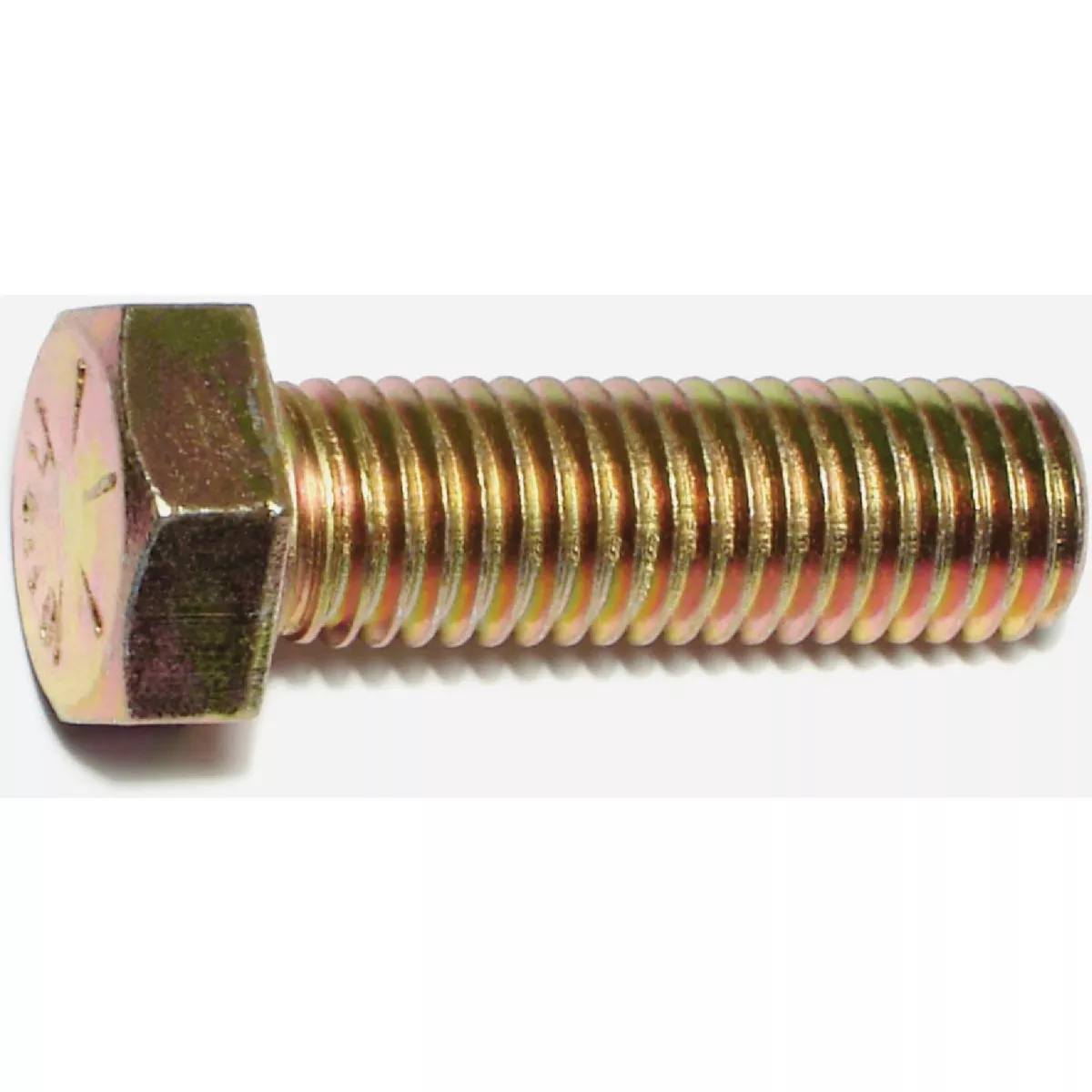 Midwest Fastener 5/8 In.-11 x 2 In. Zinc Plated Grade 8 Steel Coarse Thread Hex Cap Screw (10 Ct.)