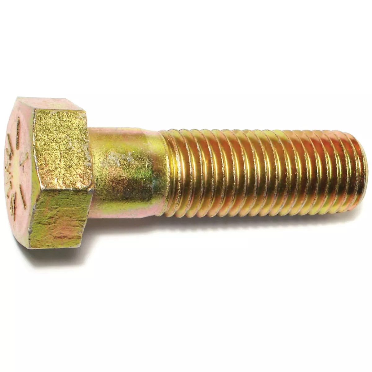 Midwest Fastener 7/8 In.-9 x 3 In. Zinc Plated Grade 8 Steel Coarse Thread Hex Cap Screw