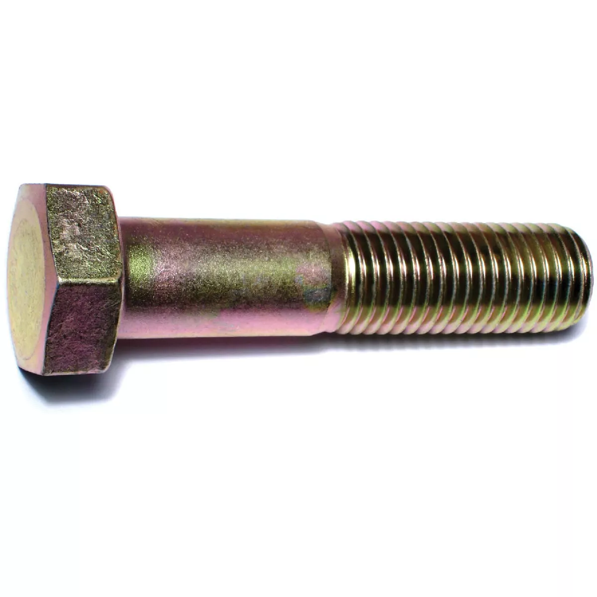 Midwest Fastener 1 In.-8 x 4-1/2 In. Zinc Plated Grade 8 Steel Coarse Thread Hex Cap Screw (5 Ct.) - photo 2