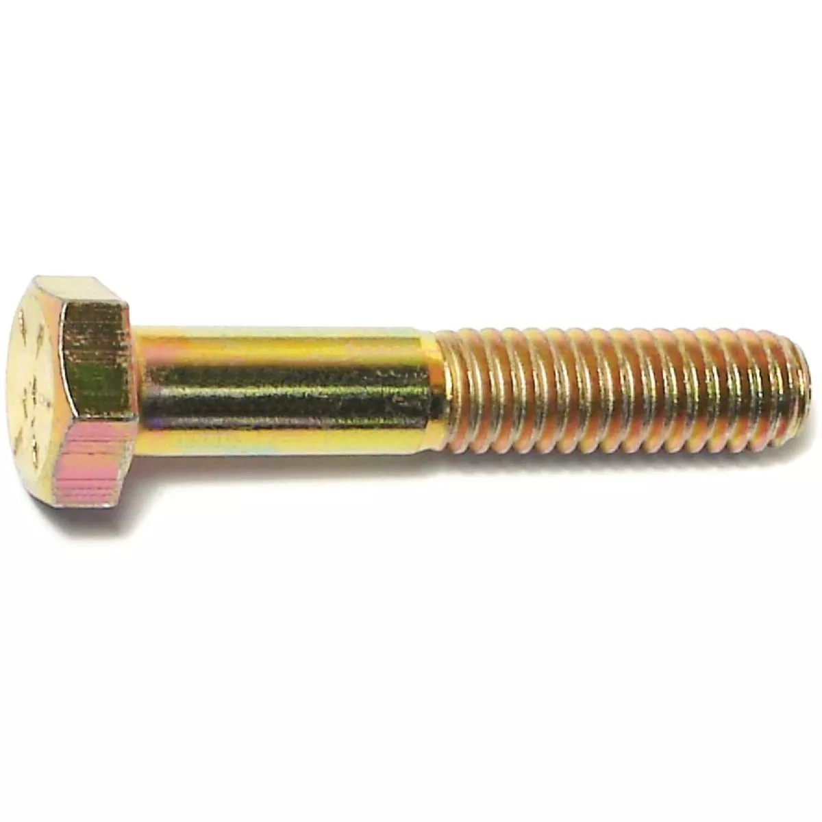 Midwest Fastener 1/4 In.-28 x 2-1/2 In. Zinc Plated Grade 8 Steel Fine Thread Hex Cap Screw