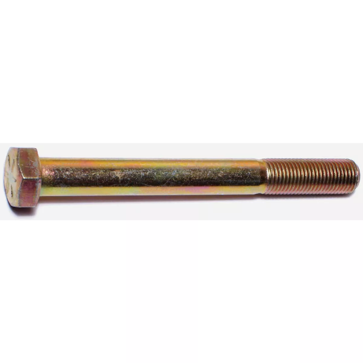 Midwest Fastener 3/8 In.-24 x 3-1/2 In. Zinc Plated Grade 8 Steel Fine Thread Hex Cap Screw