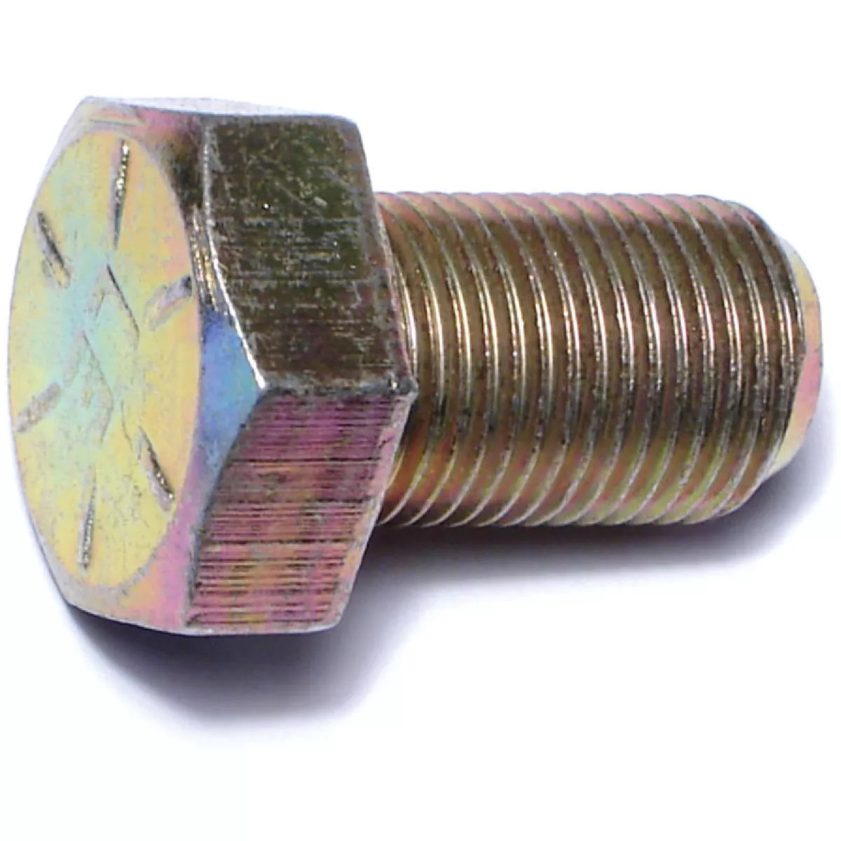 Midwest Fastener 5/8 In.-18 x 1 In. Zinc Plated Grade 8 Steel Fine Thread Hex Cap Screw (10 Ct.)-