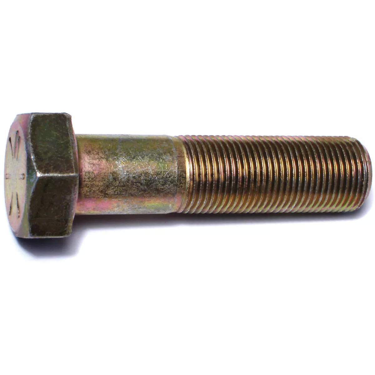 Midwest Fastener 7/8 In.-14 x 3-1/2 In. Zinc Plated Grade 8 Steel Fine Thread Hex Cap Screw (5 Ct.)
