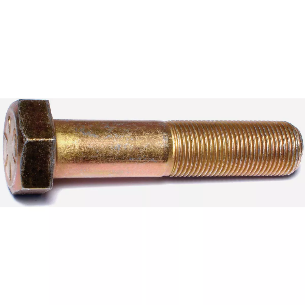 Midwest Fastener 7/8 In.-14 x 4 In. Zinc Plated Grade 8 Steel Fine Thread Hex Cap Screw