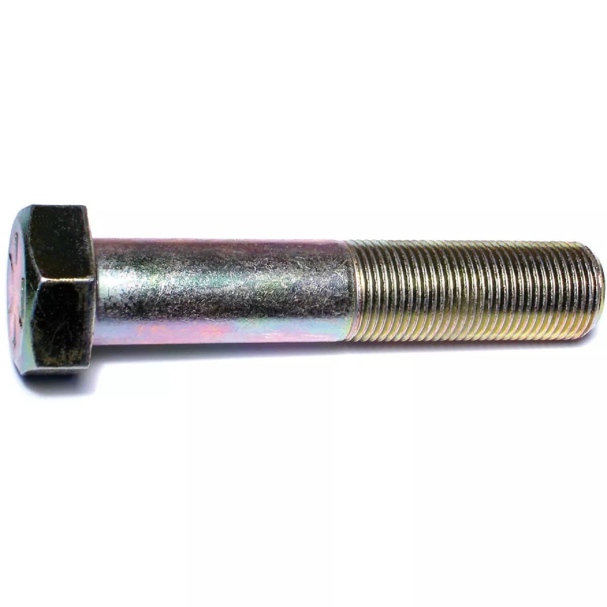 Midwest Fastener 7/8 In.-14 x 4-1/2 In. Zinc Plated Grade 8 Steel Fine Thread Hex Cap Screw (5 Ct.)-