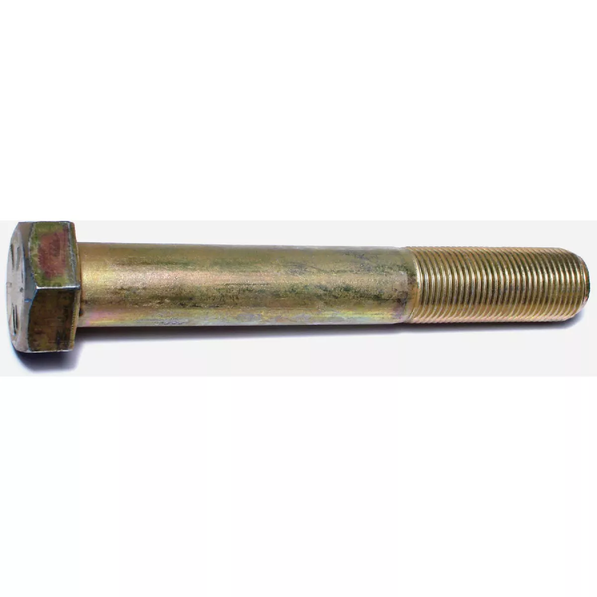 Midwest Fastener 7/8 In.-14 x 6 In. Zinc Plated Grade 8 Steel Fine Thread Hex Cap Screw