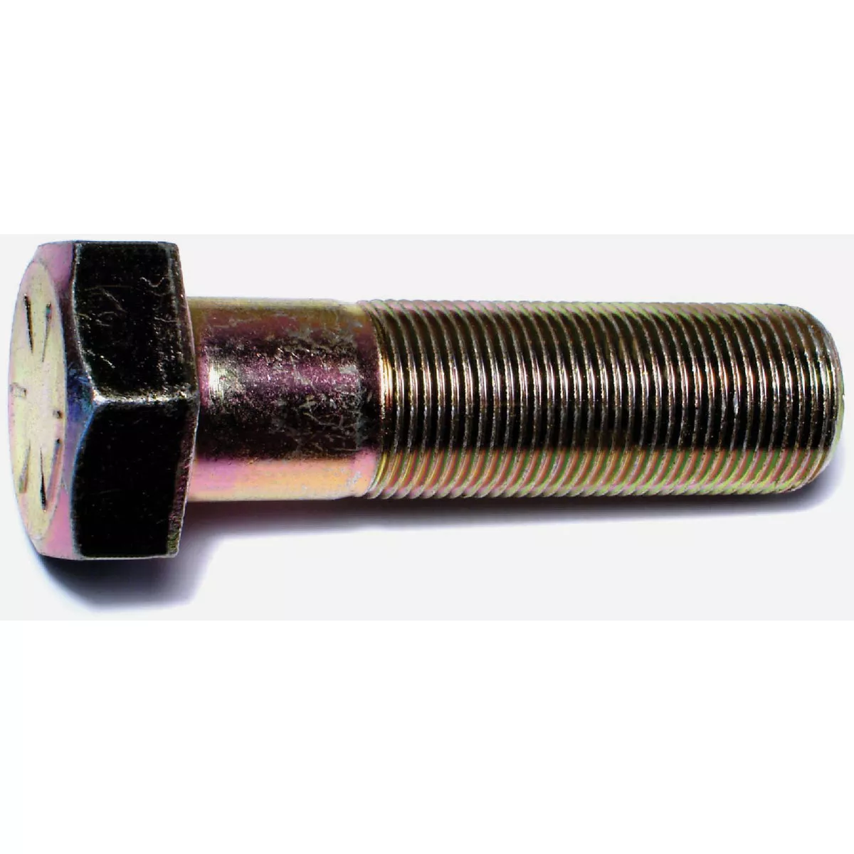 Midwest Fastener 1 In.-14 x 3-1/2 In. Zinc Plated Grade 8 Steel Fine Thread Hex Cap Screw (5 Ct.)