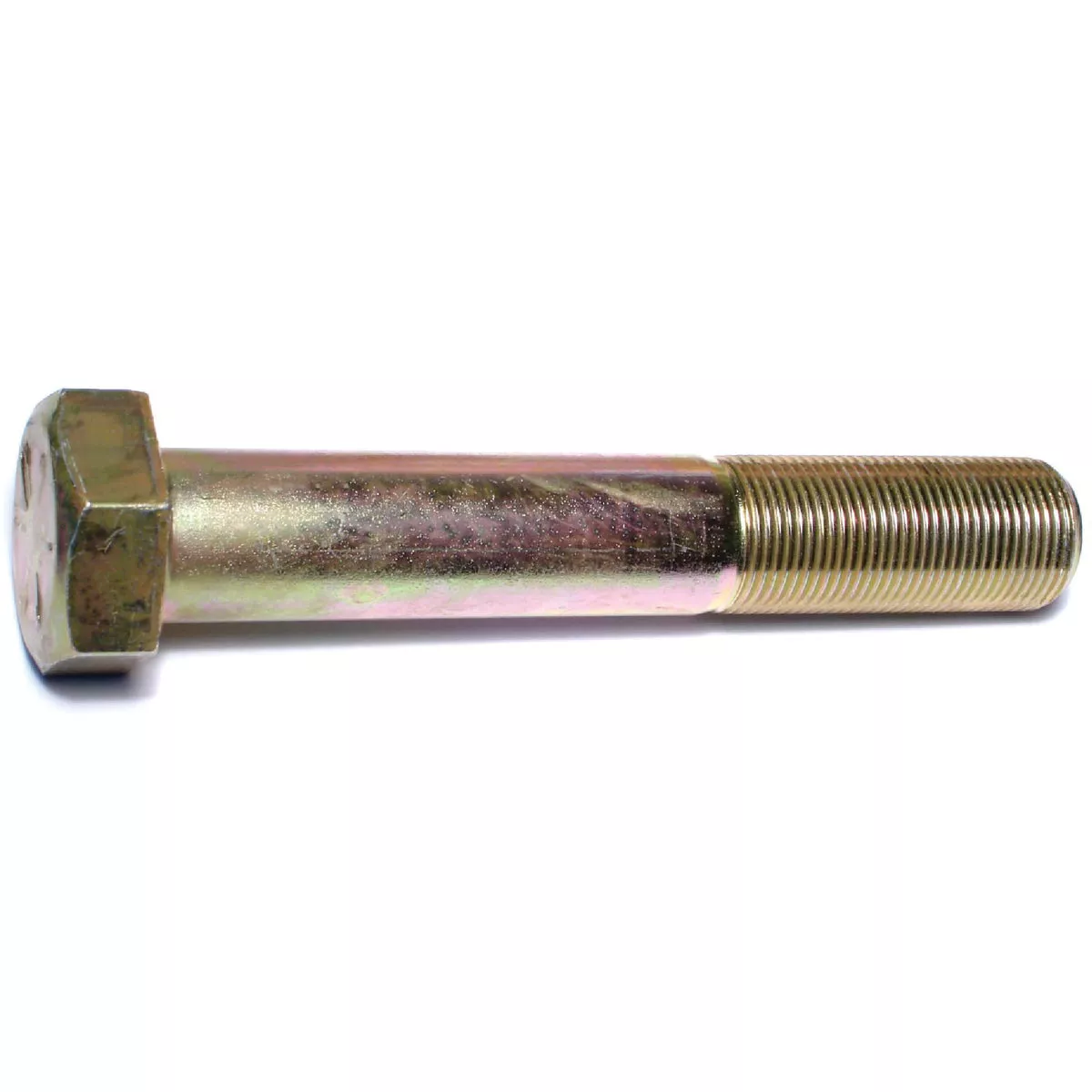 Midwest Fastener 1 In.-14 x 6 In. Zinc Plated Grade 8 Steel Fine Thread Hex Cap Screw (5 Ct.)