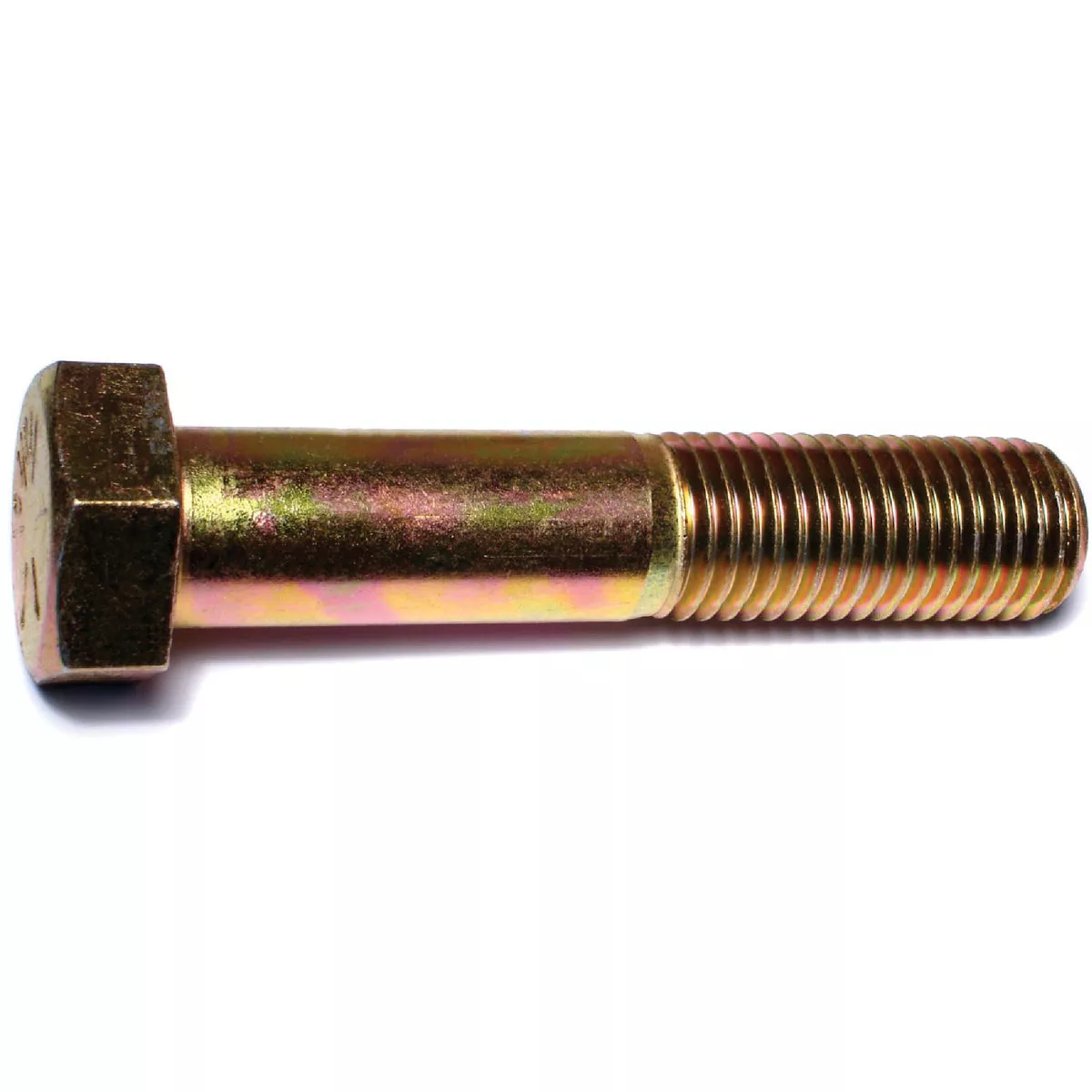 Midwest Fastener 1 In.-8 x 5 In. Zinc Plated Grade 8 Steel Coarse Thread Hex Cap Screw (4 Ct.)-