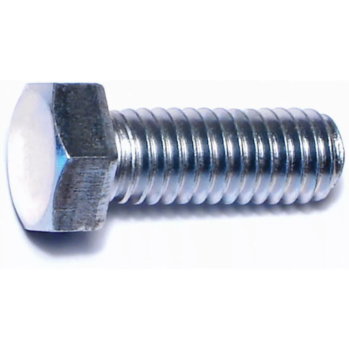 Midwest Fastener 3/8 In.-16 x 1 In. Zinc Plated Steel Coarse Full Thread Hex Head Tap Bolts (100 Ct.)-