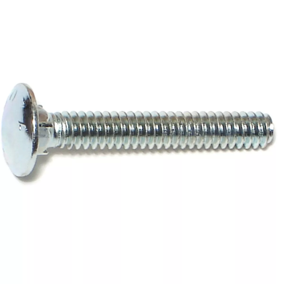 Midwest Fastener 3/16 In.-24 x 1-1/4 In. Zinc Plated Grade 2 / A307 Steel Coarse Thread Carriage Bolt (100 Ct.)-