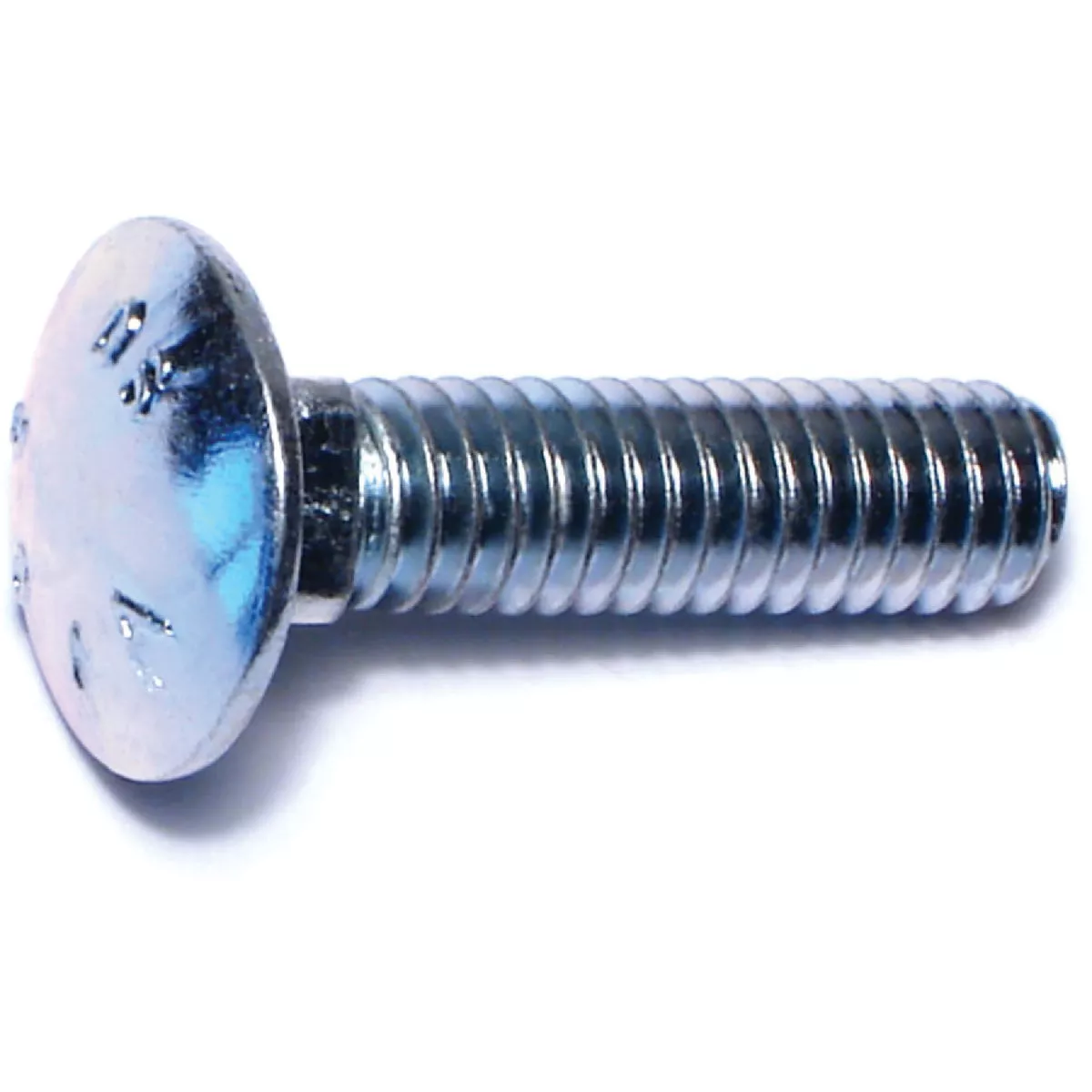 Midwest Fastener 5/16 In.-18 x 1-1/4 In. Zinc Plated Grade 2 / A307 Steel Coarse Thread Carriage Bolt (100 Ct.)-