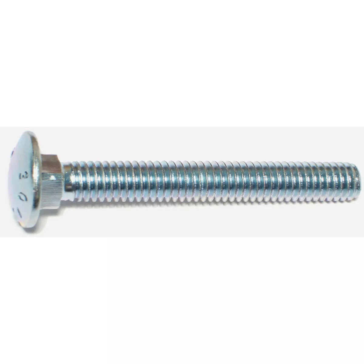 Midwest Fastener 5/16 In.-18 x 2-1/2 In. Zinc Plated Grade 2 / A307 Steel Coarse Thread Carriage Bolt (100 Ct.)
