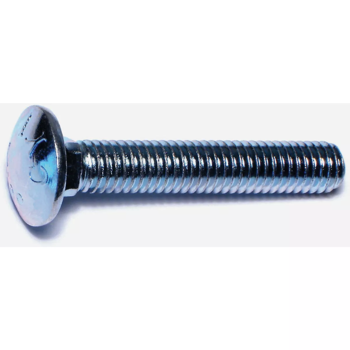 Midwest Fastener 3/8 In.-16 x 2-1/4 In. Zinc Plated Grade 2 / A307 Steel Coarse Thread Carriage Bolt (50 Ct.)-